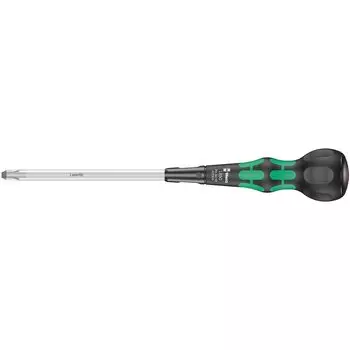Отвертка WERA с шаровидным шлицем Phillips, размер наконечника 3, длина вала 150 мм 007908