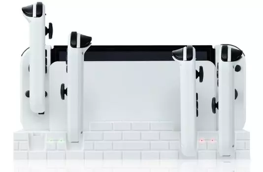 Ответ на вопрос зарядки для Switch Organic EL model dock object 4 в том же соединении, просто вставив его в игровое программное обеспечение 8, может быть Joy-Con