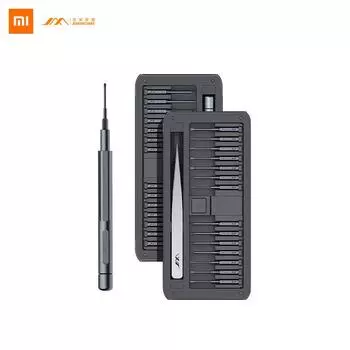 Отвёртка Xiaomi JIMI с набором бит 30 шт. чёрный