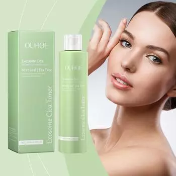 OUHOE Тоник Centella, ежедневное увлажнение лица, заблокированная вода, успокаивающий, восстанавливающий, очищающий, уход за кожей, сужение пор, 100 мл 100ml
