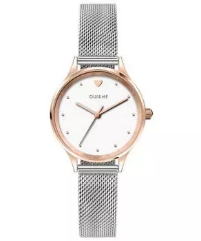 Oui & Me Bichette Белый циферблат Нержавеющая сталь Кварцевые ME010169 Женские часы