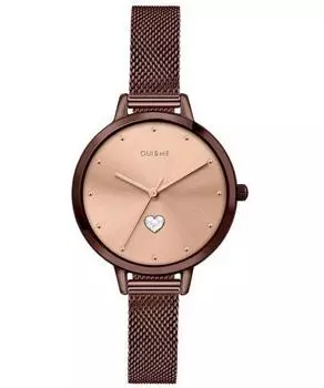 Oui & Me Petite Amourette Розовое золото Циферблат «солнечные лучи» Нержавеющая сталь Кварцевые ME010221 Женские часы