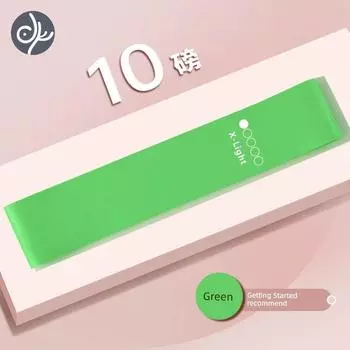 Оуи Тренировка с открытыми плечами Растяжка бедер Спорт Йога Elastic ring 10 pounds-Green [beginner recommend]]