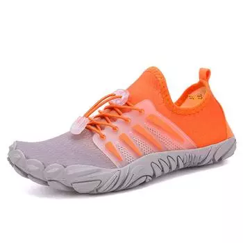 Outdoor barefoot creek shoes men s and women s beach shoes quick-drying wading shoes non-slip swimming shoes women s amphibious fishing shoes 35 чёрный