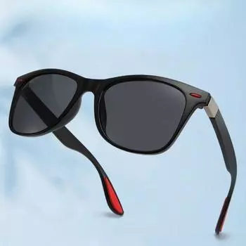 Outdoor Cycling Sunglasses Men Women Retro Sports Fishing Polarized Sunglasses Anti-Ultraviolet