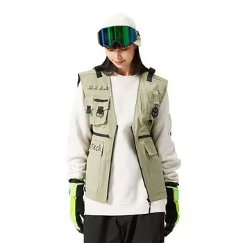 Outdoor Fishing Fishing Chest Work Quick Work Mountain Sports Vest Smoke [TaoTech] Vest, Vest, Vest, Multi-functional, Pocket, Pocket, Cotton, 100%