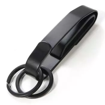 Outdoor Keychain Outdoor Tool Detachable Key Ring Holder Keychain Key Ring Waist Belt Clip чёрный