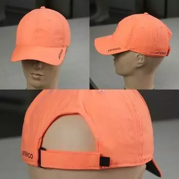 Outdoor off-Road Running Marathon Sun-Poof Peaked Cap Sun Protection Hiking Hiking Casual Travel Exercise Quick-Drying Cap BRIGHT ORANGE Adult head circumference 54-60cm
