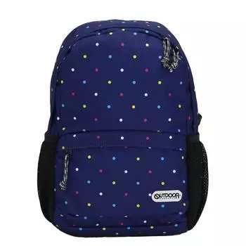 OUTDOOR Outdoor Junior Kids Rucksack 62334 Navy Dot