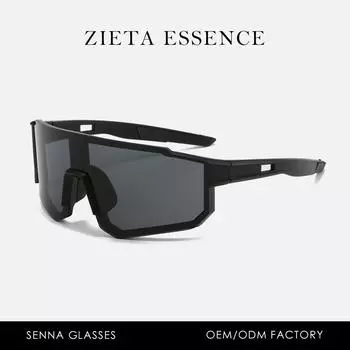 Outdoor Riding Half-Frame One-Piece Colorful Sunglasses Windproof Neutral Punk Mountaineering Sunglasses For Men And Women