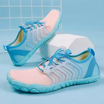 Outdoor sand-proof creek shoes men s and women s wading shoes non-slip quick-drying swimming shoes fishing amphibious anti-cut beach shoes 35 чёрный