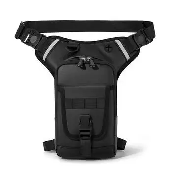 Outdoor Tactical Bag Multifunctional Riding Motorcycle Waist Bag Men s Sports Lightweight Water-Repellent Crossbody Bag чёрный