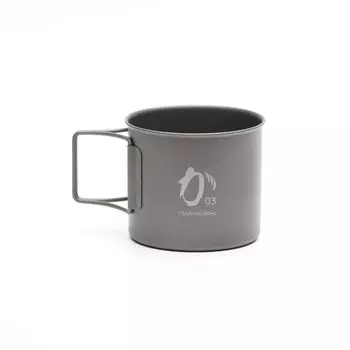 Outdoor titanium cup 300ml KCUP-300