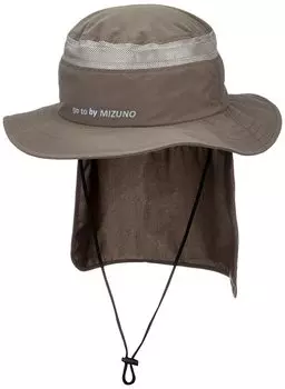 Outdoor Travel Walking Wear Sunshade Hat Deodorant go to by B2JW1028 Smoky Brown F [Mizuno] &