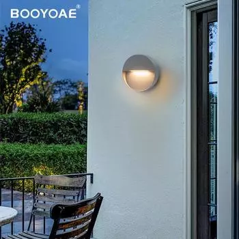 Outdoor Wall Light LED Waterproof Front door Lighting Porch Balcony Entrance Garden Lights Corridor Garden Buildings Wall Lamp теплый белый