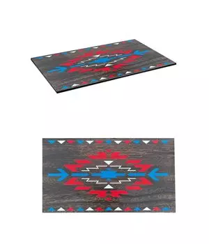 OUTDOORSHIN Полевая стойка из натурального дерева, верхняя доска, оригинальная верхняя доска, узор Ortega, материал в стиле «сделай сам», легкий низкий столик для кемпинга и отдыха на открытом воздухе