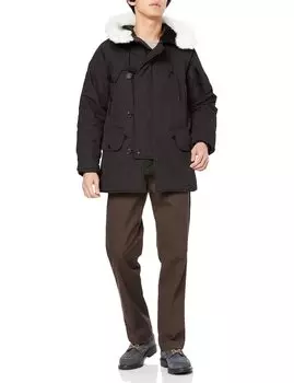Outer FLIGHT JACKET BLACK L [Houston] N/C N-3B Men s чёрный