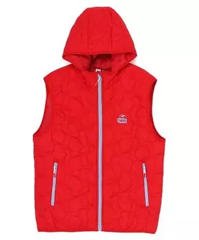 Outerwear Booby Stitch Padded Vest Red L [Chums] Women s красный