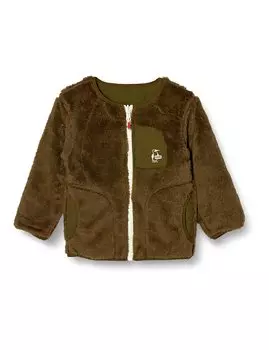 Outerwear Elmo Fleece Reversible Blouson Kids S [Chums] Kid s Brown/Khaki