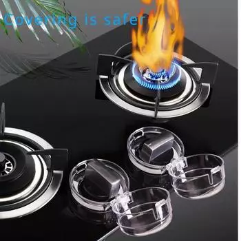 Outlet Cover Wall Switch Protective Security Child Kitchen Protections Gas Kids 2/4Pcs Baby Stove Protector Safety Lock Dust 2pcs прозрачный