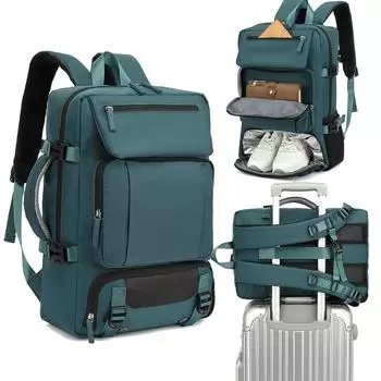 Outwalk Новый водонепроницаемый рюкзак для путешествий на открытом воздухе большой емкости 38 л 15,6,16 дюймов многофункциональный рюкзак для ноутбука чёрный