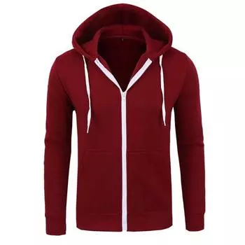 Outwear Winter Mens Hoodies Warm Jumper Coat Jacket Hooded Sports Sweatshirts M