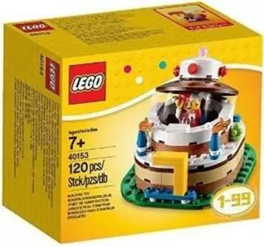 Overseas Limited Lego lego 40153 Набор для украшения торта на день рождения, набор для торта 120 предметов [Товар]