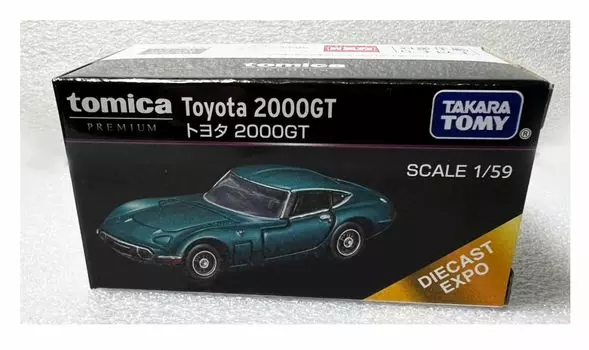 Overseas Limited Tomica Toyota 2000GT DIECAST EXPO ASIA LIMITED Азия Онлайн [Товар] зелёный