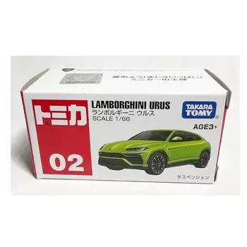 Overseas only tomica No.02 lamborghini urus ASIA LIMITED asia online [product]