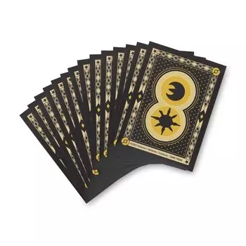 Overseas Pokemon Center Limited Lunatone Solrock Eclipse Card Cover & (65 рукавов)
