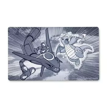 Overseas Pokemon Center Limited Rayquaza Cairyu Playmat &