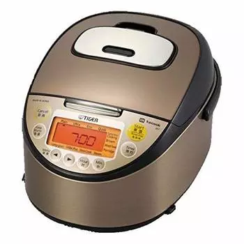 overseas TIGER IH rice cooker W copper special thick pot 220V specifications [For markets] 5-layer far-infrared [JKT-W18W] 1.8L (10CUP)
