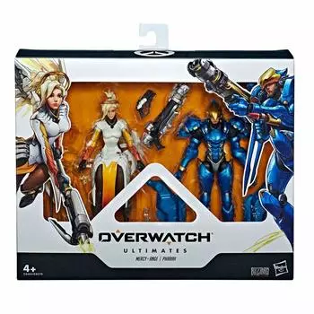 Overwatch Ultimates Series Фарра и Мерси, коллекционная фигурка с аксессуарами, персонаж видеоигры Blizzard E6494ES0 6