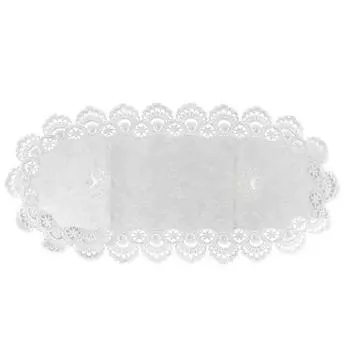 Овальная скатерть, современная скатерть для обеденного стола, европейская вышитая скатерть для чайного столика, кружевные чехлы для тумбочек с телевизором для домашнего декора, скатерть One Size