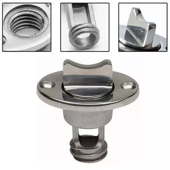 Овальная сливная пробка из нержавеющей стали Marine 316 подходит для сливной пробки для масла с 1 отверстием
