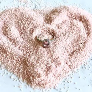 Овальное классическое розовое кольцо с морганитом из стерлингового серебра 925 пробы розовые женские обручальные кольца 6 розовый