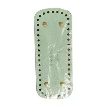 Овальное круглое дно для сумки из кожи с 44 отверстиями, основа для сумки с гвоздями, формовочная подкладка для вязаной сумки через плечо/на плечо, сделанной своими руками C4