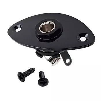 Овальное входное и выходное гнездо и гнездо для электробаса, комплект гитары в сигарной коробке