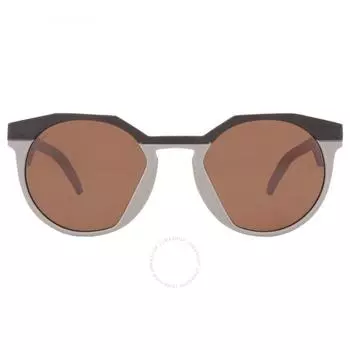 Овальные мужские солнцезащитные очки Oakley HSTN Prizm Tungsen OO9242 924206 52