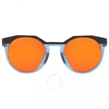 Овальные мужские солнцезащитные очки Oakley HSTN Prizm Ruby OO9242 924208 52