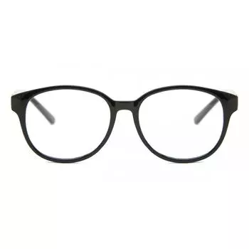 Овальные очки Smartbuy Kids Alissa Pk3e с полной оправой черного цвета для детей Black/45