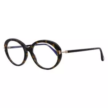 Овальные очки Tom FordWhyat FT5675-B 052 Темные Гавана 54 мм TF5675