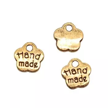 Овальные подвески-бирки для изготовления ювелирных изделий, кулон, аксессуары для поделок своими руками A11-10pcs-11x8mm