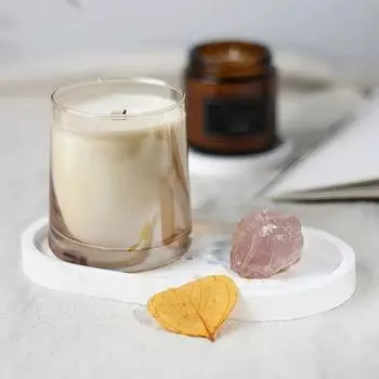 Овальный силиконовый поддон для мыла Эллиптический поднос для ароматерапии Органайзер для ванной комнаты Стильные подносы для демонстрации ювелирных изделий