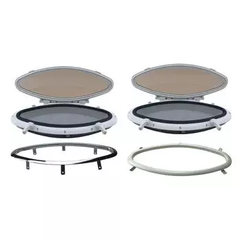 Овальный сменный иллюминатор, прочное внутреннее открывающееся окно для кораблей