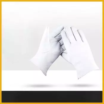 Овчина без подкладки, перчатки для электросварки, перчатки для сварки, устойчивые к высоким температурам, износостойкие перчатки для страхования труда Default item