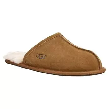 Овчина комната SCUFF 1101111 CHESTNUT US10 [UGG] тапочки, слипоны, сандалии, туфли, замшевые, для дома, свободные, повседневные, Scuff, мужские, туфли, M, (28,0 см)
