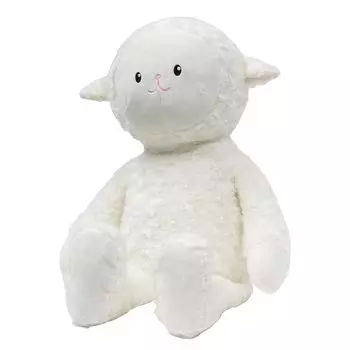 Овечка овечка овечка мягкая игрушка большая очень большая мягкая игрушка Обними овечку 80 см Для подарочной упаковки Поставляется с подарочным пакетом (красный) с нетканой лентой