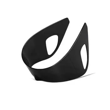 Оверсайз Цельные Очки Стильные Подвесные Заушники Панк Мода Трендовые Очки Идеально Подходят Для Уникального Модного Заявления И Повседневного Использования чёрный