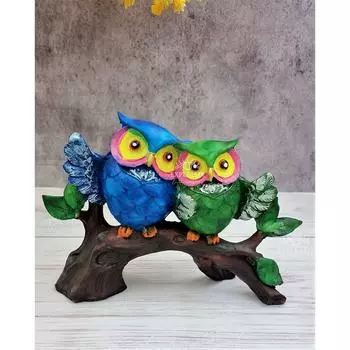 OWL Decorative Showpiece Vastu Shastra/feeng Shui Ornament | Home Decor showpiece| showpiece for Home Decor